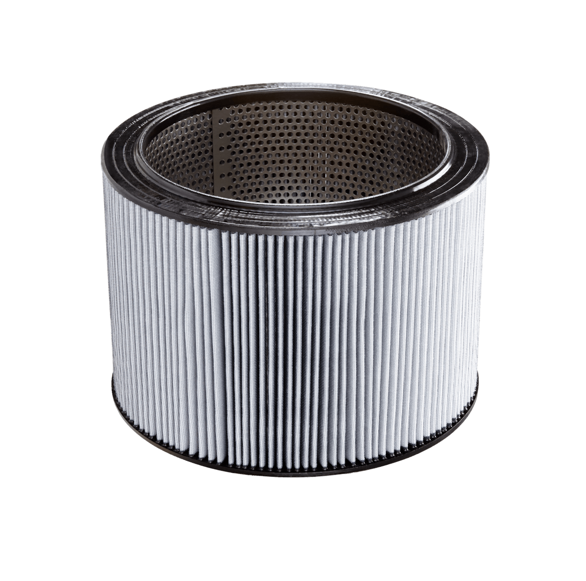 Replacement air intake filters for vacuum truck manufacturers' equipment systems